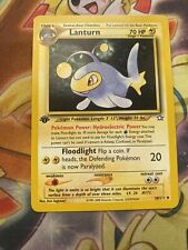 Pokémon Lanturn 1st Edition 38/111 Neo Genesis WOTC Pokemon Uncommon Card NM picture