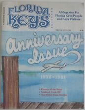 1981 FLORIDA KEYS MAGAZINE Pirates Sombrero Cup Regatta Diving Key West Tours Ad picture