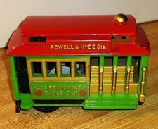 Vintage San Francisco Powell & Hyde Line Cable Car with Bell-Friction Toy picture