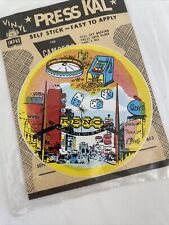 Vintage Impko Press Kal Sticker Decal Vinyl Reno, NV picture