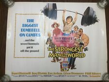 Original 1974 Walt Disney Production Strongest Man In World 22x28 Litho Print picture
