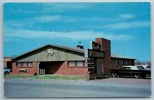 Rambler Restaurant Route 66 Shamrock Texas TX Postcard Vintage Cars picture