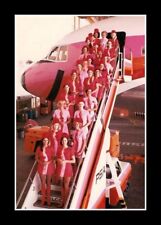 Found PHOTO of Beautiful Sexy Airline Flight Attendant Airplane Girl Stewardess picture