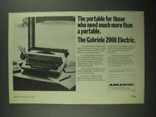 1977 Adler Gabriele 2000 Electric Typewriter Ad - Need Much More picture