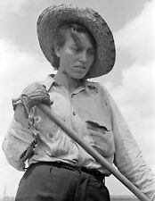 1938 Female Sharecropper, Southeast Missouri Farms Old Photo 8.5