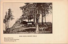 Postcard: c1907 HIGH ROCK, MOUNT PHILO, VT by Frank Lewis INN Proprietor UDB PMC picture