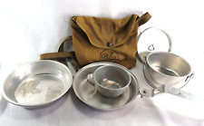 Vintage Palco Aluminum Campers/Boyscout Mess Kit Complete picture