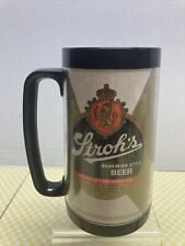 Vtg Stroh's Bohemian Style Beer Thermo-Serv Plastic Mug Made in USA picture