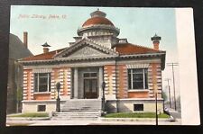 Public Library Pekin Building IL Illinois Vintage Postcard NN10 picture