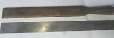 Old Vintage thick steel BUCK BROS 1 inch TIMBER FRAME Framing wood chisel tool picture