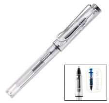 Ink Cartridge Rollerball Pen, Extra Fine Tip (0.38 mm), Transparent Demonstrator picture