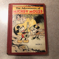 Rare. Adventures of Mickey Mouse Book 1, 1931 Walt Disney David McKay unrestored picture
