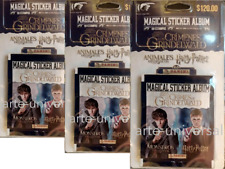 3 blisters 30 packs Harry Potter Crimes of Grindelwald PANINI STICKER COLLECTION picture