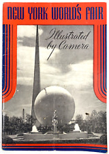 1939 NEW YORK WORLD'S FAIR: ILLUSTRATED BY CAMERA vintage 68-page pictorial book picture