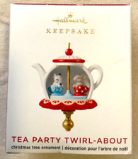 2020 Hallmark Keepsake Mini- Tea Party Twirl-About Ornament- Miniature picture