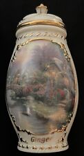 Thomas Kinkade Ginger Spice of Life Jar with Lid picture
