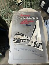 Amtrak’s Superliner Is Something Special Train Poster Original Vintage 80s picture
