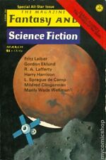 Magazine of Fantasy and Science Fiction Vol. 48 #3 VG 1975 Stock Image Low Grade picture