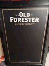 Old Forester Straight Bourbon Whisky Advertising Chalkboard for Bar Man Cave picture