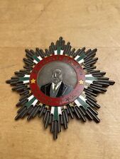 CHINA,MILITARY,UNKNOWN PROVINCE,WAR LORDS,BREAST STAR,SILVER ENAMEL.DIM 105mm.. picture