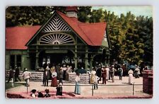 Postcard Colorado Manitou CO Soda Springs Pavilion 1910s Unposted Back picture