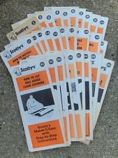 Lot of 29 Vintage Scotty's Hardware How-To Brochures 1975 Home Center Institute  picture