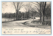 1905 Lake Avenue Newton Centre Massachusetts MA Posted Antique Postcard picture