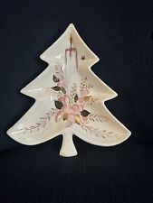 Christmas Tree Advent Candy Dish Vintage picture