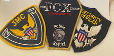 AMERICAN SECURITY FOX GROUP POLYGEM  FOUR STAR Lot Unused PATCHES NOS picture