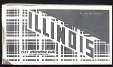 1967 Vintage Illinois Aeronautical Chart picture
