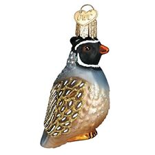 Old World Christmas Bird Watcher Collection Glass Blown Ornaments for Christm... picture