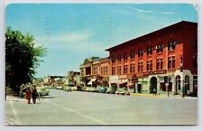 1950s Whiskey Row Hotel St Michael Downtown Vintage Prescott Arizona AZ Postcard picture