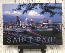 Saint Paul Minnesota St. Paul MN Skyline Postcard picture