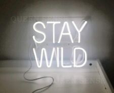 Stay Wild White Acrylic Neon Lamp Sign 14