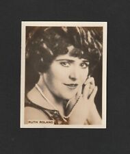 1926-28 RUTH ROLAND #G-77 SUPER Cigarettes Film Stars card Uruguay  picture