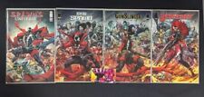Spawn Connecting Covers Brett Booth 4 Book Set Spawn Universe #1 King Gunslinger picture
