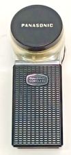 Vintage Battery Powered Shaver Panasonic Small Portable Travel Car + Soft Case picture