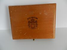 Cigar Box, Vintage, Wood, Empty ~ PUNCH ~ Honduras picture