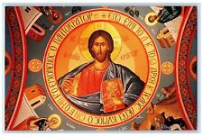 c1960s National Greek Orthodox Christ The Pantocrator St. Augustine FL Postcard picture