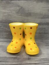 PartyLite Spring Emotions Wellies Tealight Holder P90247 picture