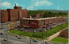 Vintage KNOXVILLE, Tennessee Postcard HOLIDAY INN DOWNTOWN Motel / 1963 Cancel picture
