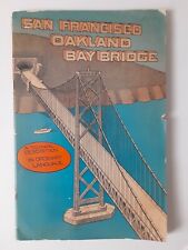 Antique 1936 San Francisco Oakland Bay Bridge A Technical Description booklet picture