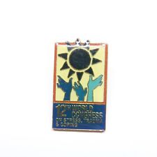 12th World Congress on Stress Trauma & Coping Pin Lapel Enamel Collectible picture