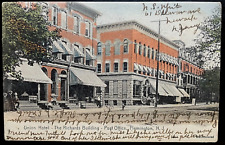 Vintage Postcard 1908 Union Hotel, The Richards Building, Flemington, NJ picture