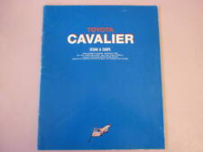 Toyota Cavalier Catalog picture