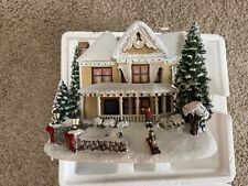 Hawthorne Village Victorian Homestead Kinkade Christmas Collection  picture