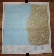 Authentic Soviet TOP SECRET Military Map Grants Pass, Oregon California USA picture
