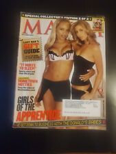 Maxim Magazine #84 December 2004 - Maria Boren & Jennifer Crisa The Apprentice  picture