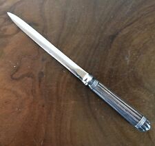 Vintage Christofle French Silver Plate Letter Opener Paper Knife picture