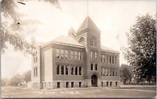 RPPC High School Dayton, Iowa - c1910s Photo Postcard picture